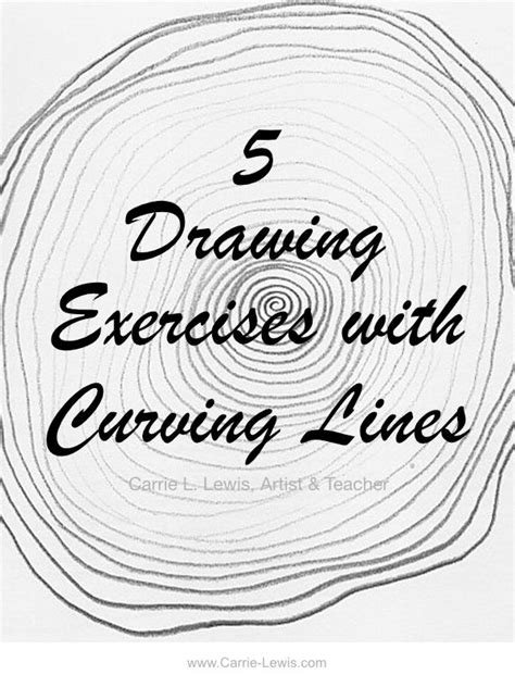 The Words 5 Drawing Exercises With Curved Lines