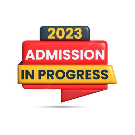 2023 Admission In Progress Tag Abstract School College Coaching Clipart Vector, Tag Clipart ...