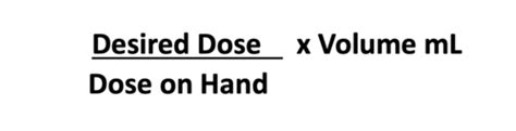 Exam 3-Foundations-Dosage Calc Flashcards | Quizlet