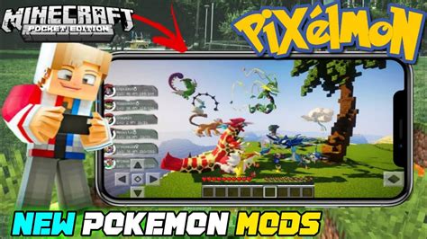 Pokemon Mod Minecraft Pe Pixelmon Mod Minecraft Pe Minecraft