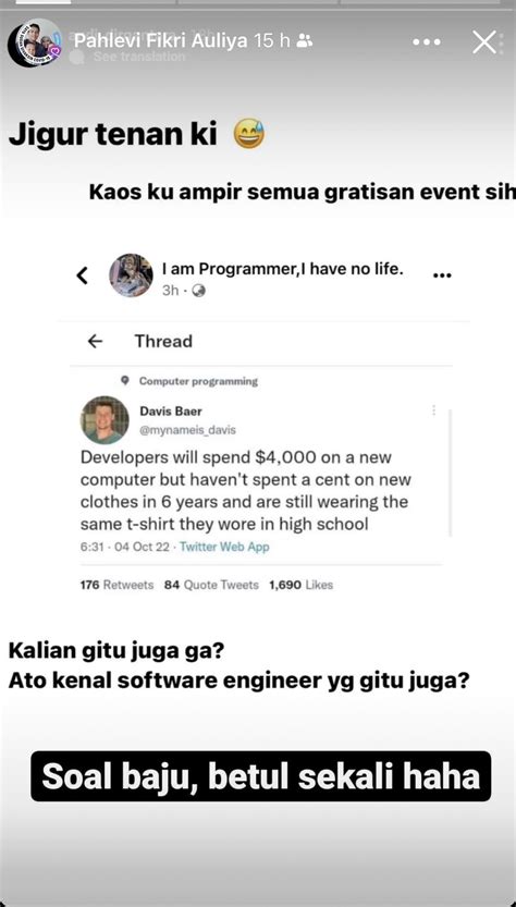 Ainun Najib On Twitter Ya Memang Demikian Baju Kaos Saya Masih Ada