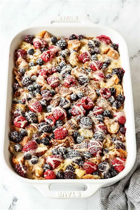 Best Sweet Breakfast Croissant Casserole Make Ahead Video