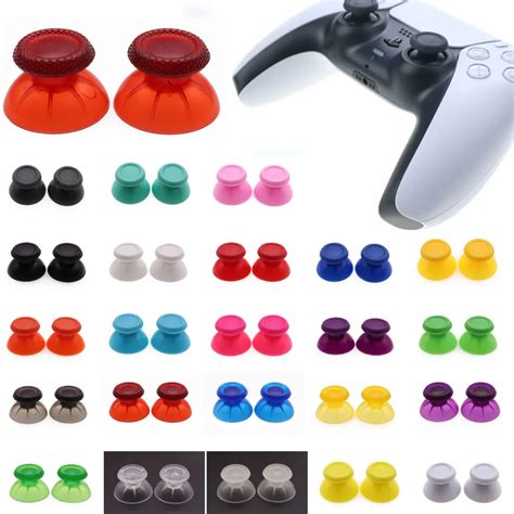 Anal Gico Thumb Sticks Para Ps Dualsense Controlador Sem Fio Tampa Do