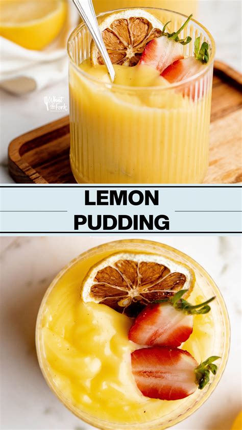 The Best Easy Lemon Pudding Recipe 8 Ingredients What The Fork