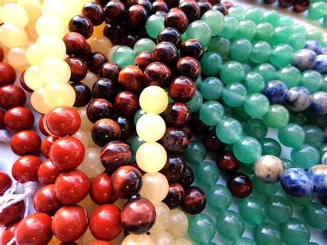 Natural Chakra Stone Bead 4mm 6mm 8mm 10mm 12mm Round Bead Etsy