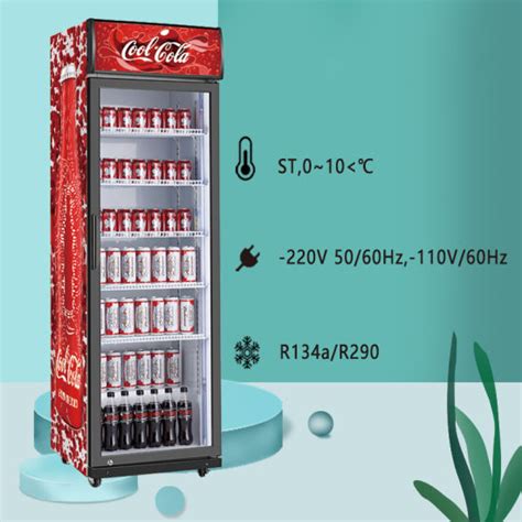 Coca Cola Refrigerator Glass Door