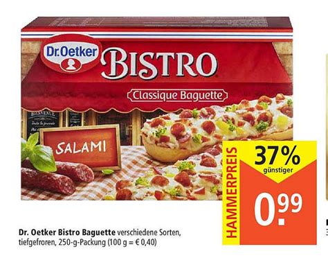 Dr Oetker Bistro Baguette Angebot Bei Marktkauf Prospekte De