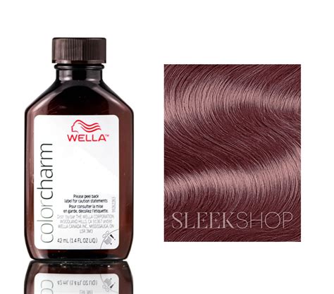 5RV 507 Burgundy Wella Color Charm LIQUID Permanent Hair Color 100