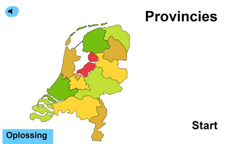 Topografie Nederland Diagram Quizlet