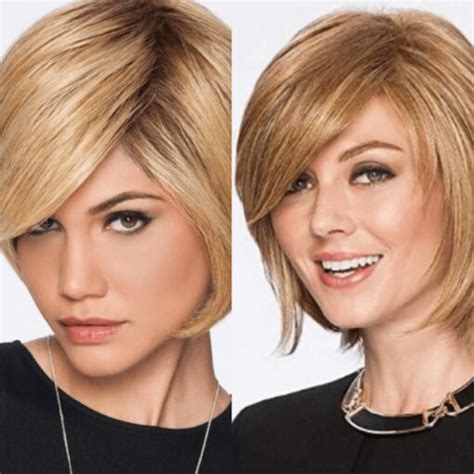 Short Layered Bob For Thin Hair Blonde Nexahair