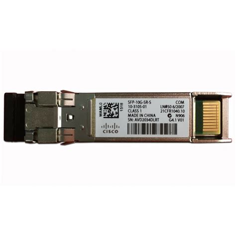 Original Cisco Sfp 10g Sr S