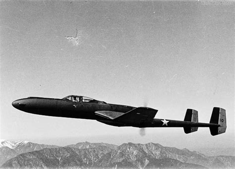 Vultee XP-54 41-1210 in flight | World War Photos