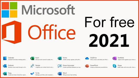 How To Get Microsoft Office For Free 2021 YouTube