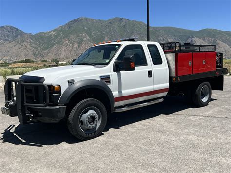 2008 Ford F 550 4x4 Brush Truck Quick Attack W1283 Fenton Fire