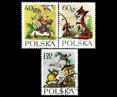 Jual PS149 Polandia 1962 Postage Stamps The Fairy Tale About Gnomes