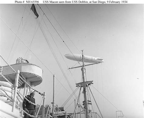 Usn Aircraft Uss Macon Zrs 5 Airship 1933 1935