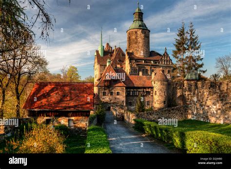 Czocha Castle In Sucha Lower Silesia Province Poland Europe Stock