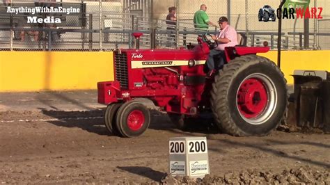 Pound Field Farm Tractor Class At Marne Truck Pulls Youtube