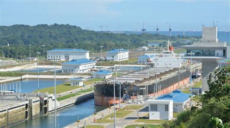 Photos First Bulk Carrier Through Expanded Panama Canal