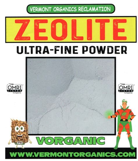 Zeolite Ultra Fine Powder Clinoptilolite Herbal Organic Remedy