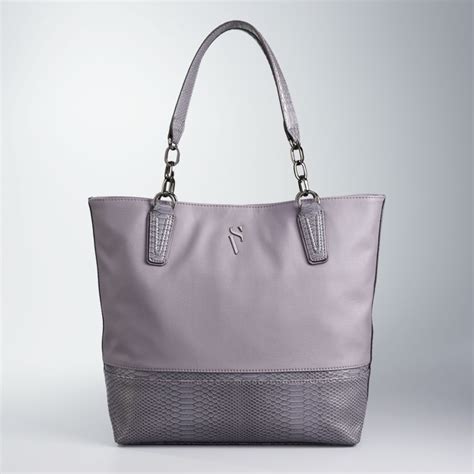 Simply Vera Vera Wang Catherine Tote Kohls Simply Vera Wang Simply