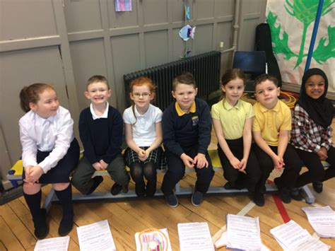 P3s Scottish Assembly Balornock Primary School