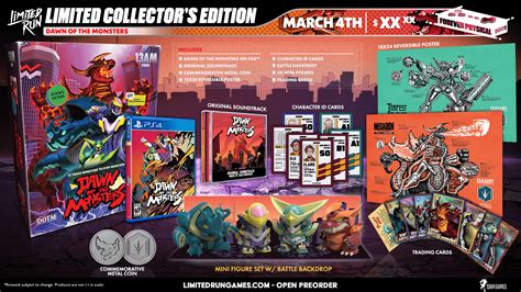 Dawn Of The Monsters An Upcoming Kaiju Beat Em Up Is Up For Pre Order Today On Limited Run