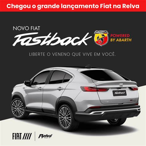 Chegou o revolucionário Fiat Fastback Abarth 2024 na Fiat Relva