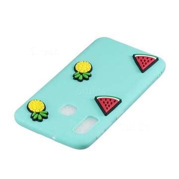 Watermelon Pineapple Soft D Silicone Case For Samsung Galaxy A E