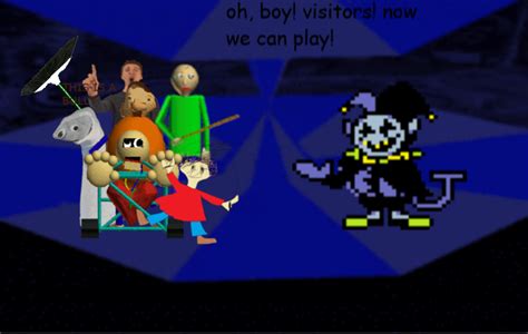 Baldis Basics Vs Jevil Baldis Basics Fanon Wiki Fandom