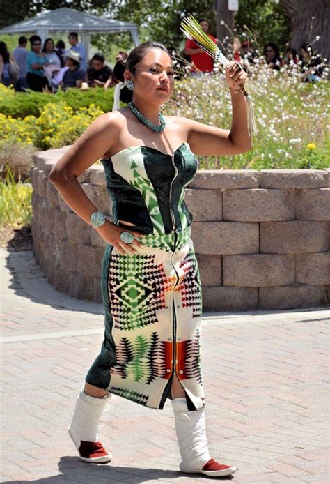 Traditional Authentic Native Designs By Irene Begay Navajo Native American Dress Native