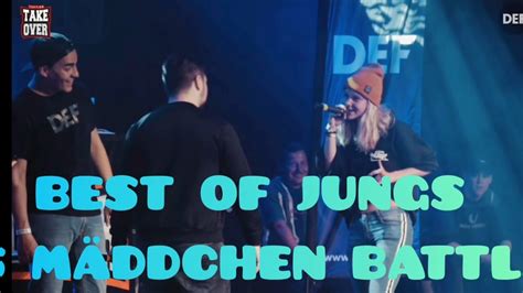 Best Of Jungs Vs M Ddchen Rap Am Mittwoch Youtube