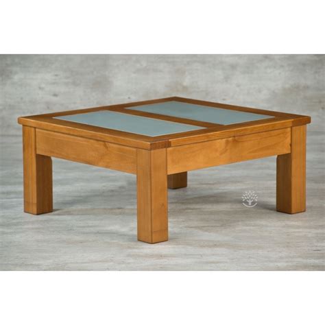 Mesa Ratona MONTECATINI Cuadrada Dadone HDH Madera Pino Misionero