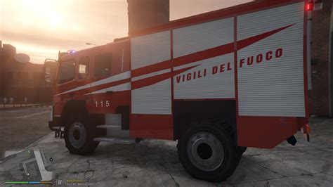 Autopompa Vigili Del Fuoco GTA5 Mods