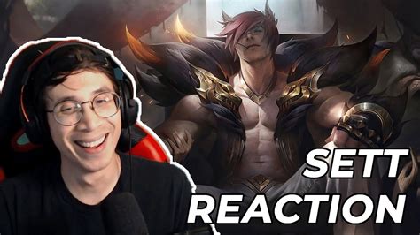 Arcane Fan Reacts To Sett Voicelines Skins Story League Of