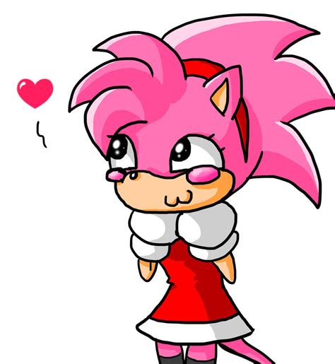 Amy Rose Chibi By Lgun92 On Deviantart