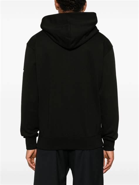 Kenzo Lucky Tiger Motif Zip Up Hoodie Black Farfetch