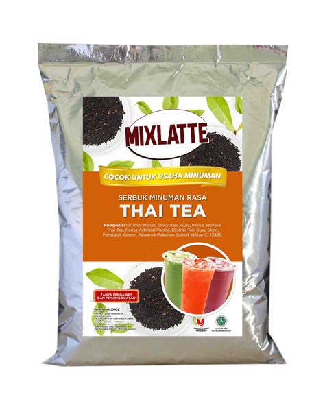 Bubuk Minuman Thai Tea Mixlatte