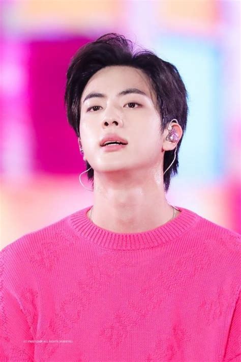 5 Fotos De Jin De Bts Con El Cabello Negro Que Enamorarán A Todo Army