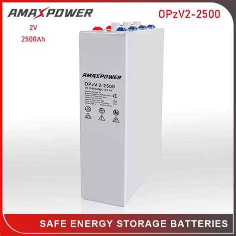 Long Life Rechargeable Tubular Gel Batterie Energy Storage Battery Opzv