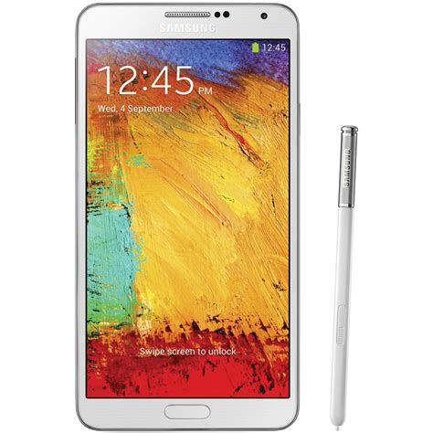 Samsung Galaxy Note 3 N9005 International 32GB N9005 WHITE B H