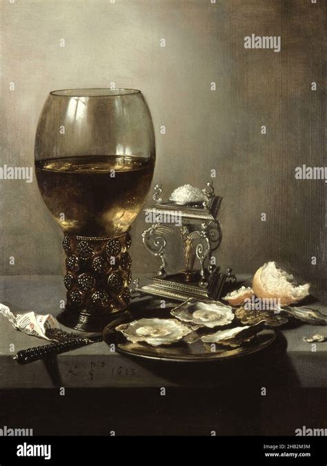 Still Life Pieter Claesz Dutch C 1597 1660 1643 Oil On Panel Made In Netherlands Europe