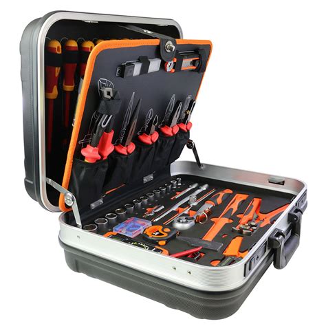 Valise de maintenance électricien complète 100 outils Fischer Darex