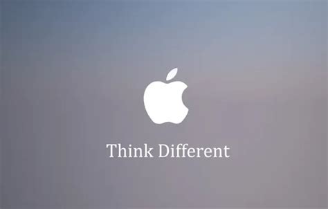 Wallpaper Apple, Apple, Think Different, slogan. for mobile and desktop ...