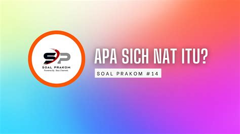 SOAL PRAKOM 14 APA SICH NAT ITU YouTube