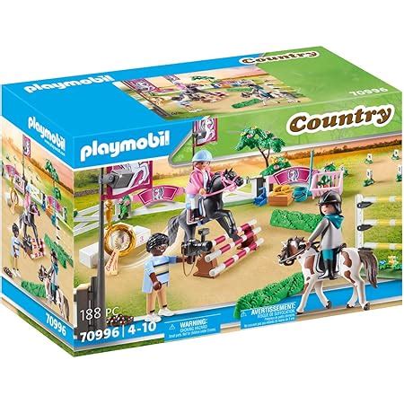 PLAYMOBIL 70519 Café du Poney Club Country Le Poney Club Cavalier