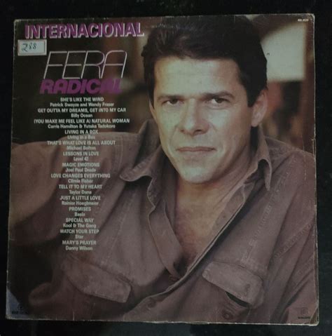 Lp Disco De Vinil Trilha Sonora Da Novela Fera Radical Internacional