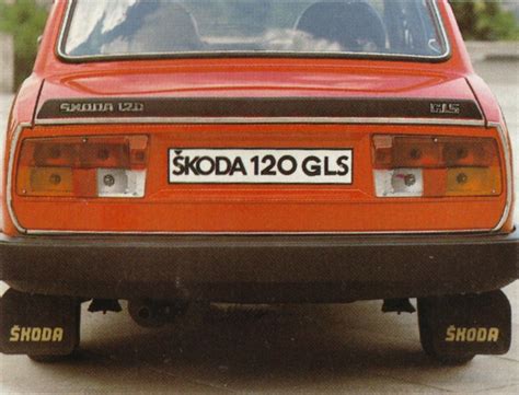 Škoda 120 GLS Taken from a Belgian Skoda ad Skitmeister Flickr