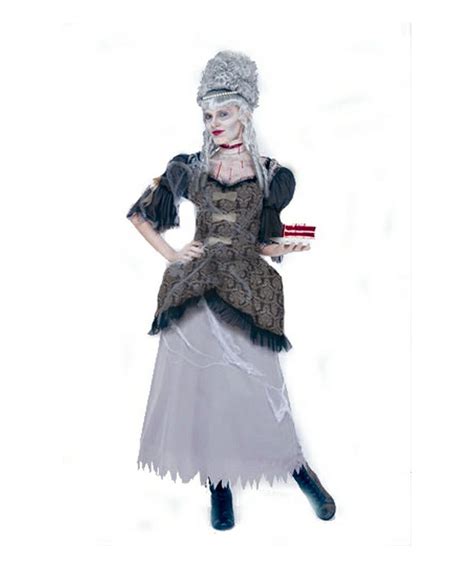 Adult Ghost Marie Antoinette Costume - Women Halloween Costumes