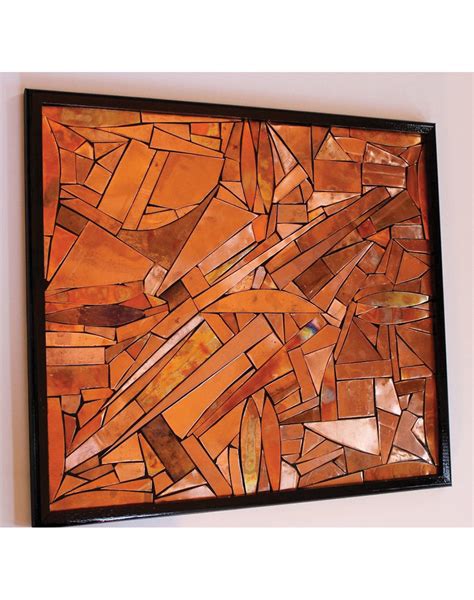 Abstract Copper Wall Sculpture II | Home of Copper Art